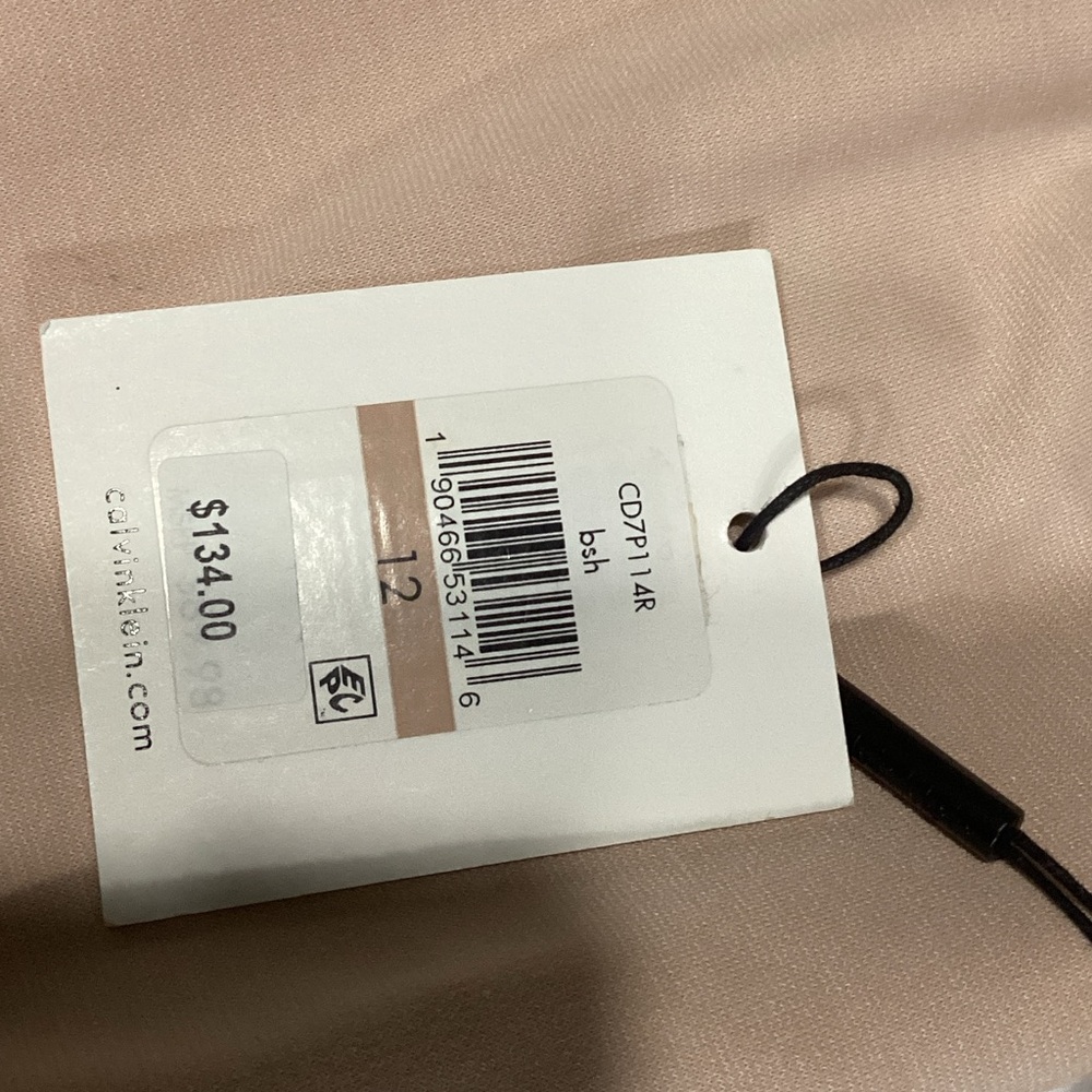 Calvin Klein Blush Pink Dress